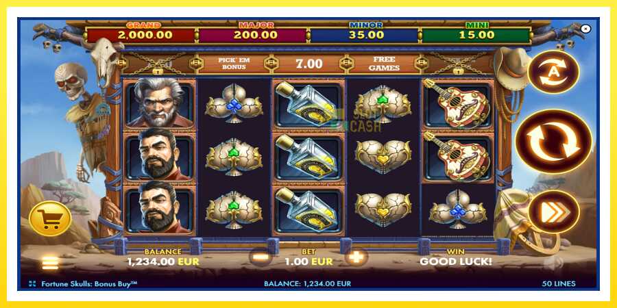 படம் 2 விளையாட்டு இயந்திரம் Fortune Skulls Bonus Buy