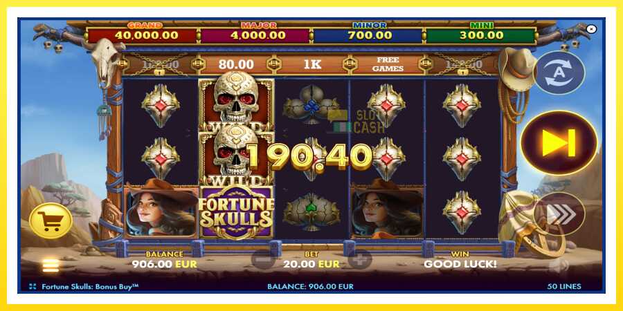 படம் 4 விளையாட்டு இயந்திரம் Fortune Skulls Bonus Buy