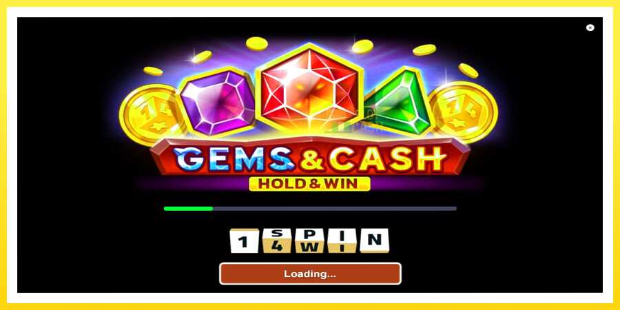 படம் 1 விளையாட்டு இயந்திரம் Gems & Cash