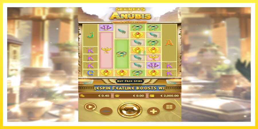 படம் 1 விளையாட்டு இயந்திரம் Secrets of Anubis