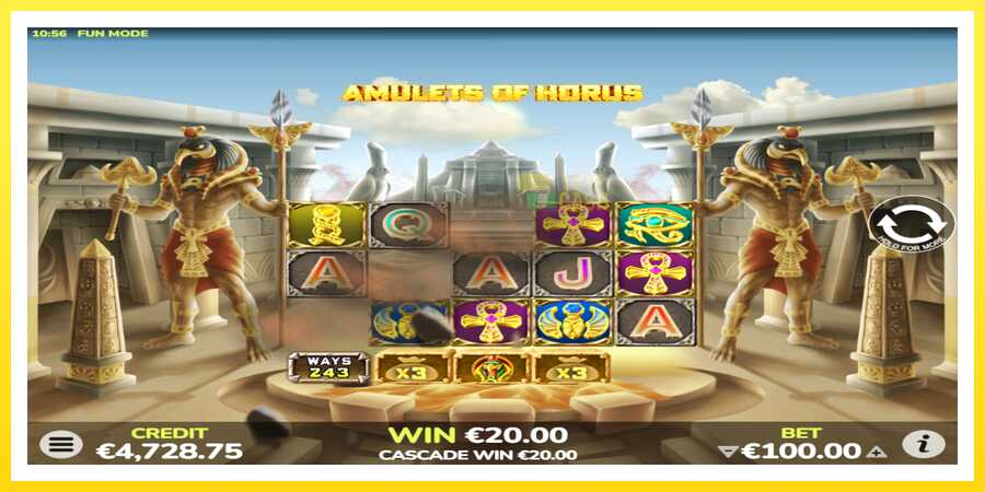 படம் 3 விளையாட்டு இயந்திரம் Amulets of Horus