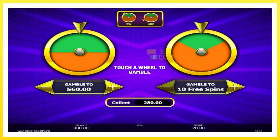 படம் 4 விளையாட்டு இயந்திரம் Wild Drop Multiplier