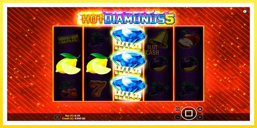 படம் 2 விளையாட்டு இயந்திரம் Hot Diamonds 5