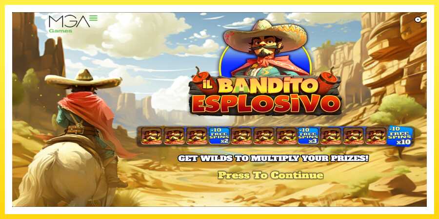 படம் 1 விளையாட்டு இயந்திரம் Il Bandito Esplosivo