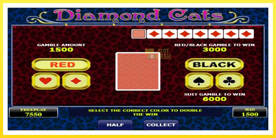 படம் 4 விளையாட்டு இயந்திரம் Diamond Cats