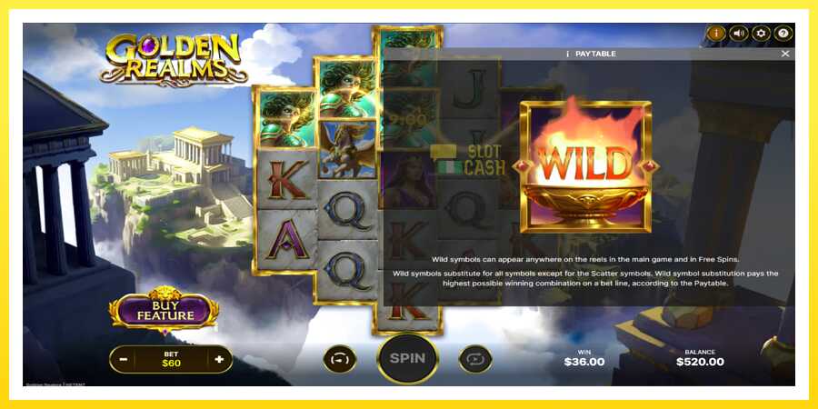 படம் 6 விளையாட்டு இயந்திரம் Golden Realms