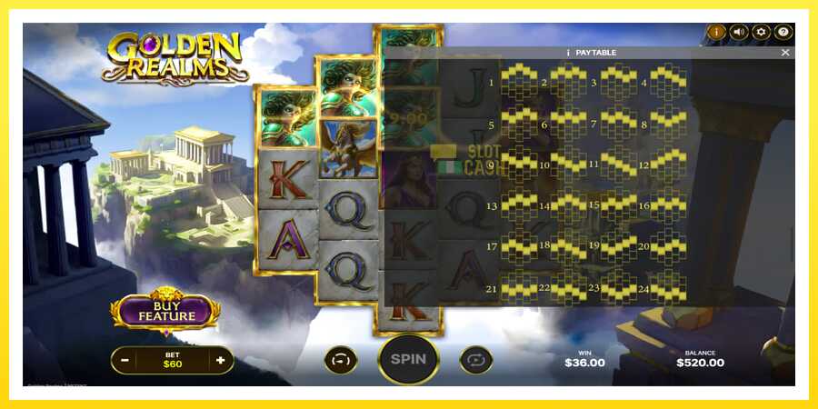 படம் 7 விளையாட்டு இயந்திரம் Golden Realms