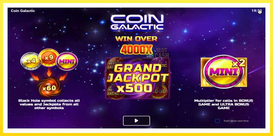 படம் 1 விளையாட்டு இயந்திரம் Coin Galactic