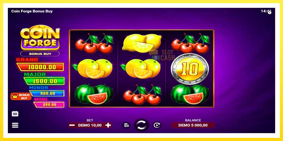 படம் 1 விளையாட்டு இயந்திரம் Coin Forge Bonus Buy