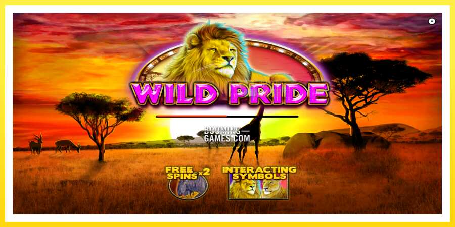 படம் 1 விளையாட்டு இயந்திரம் Wild Pride