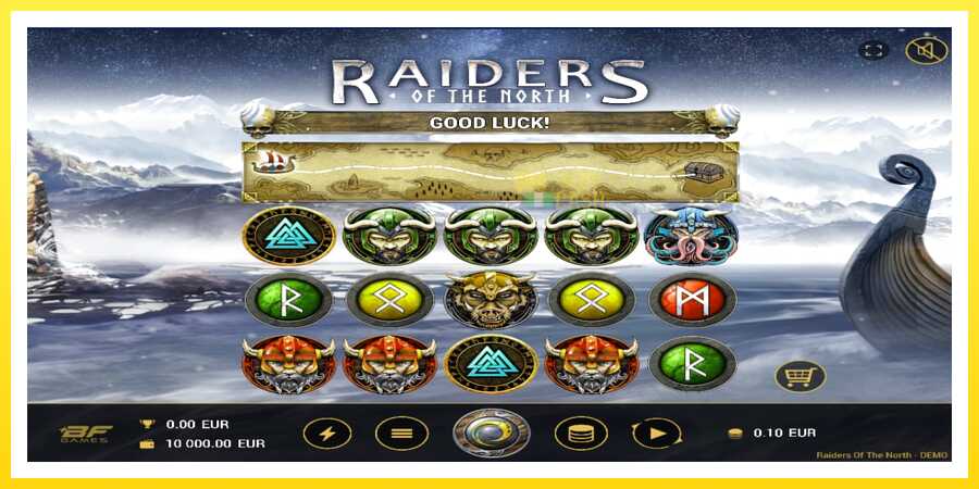 படம் 1 விளையாட்டு இயந்திரம் Raiders of the North