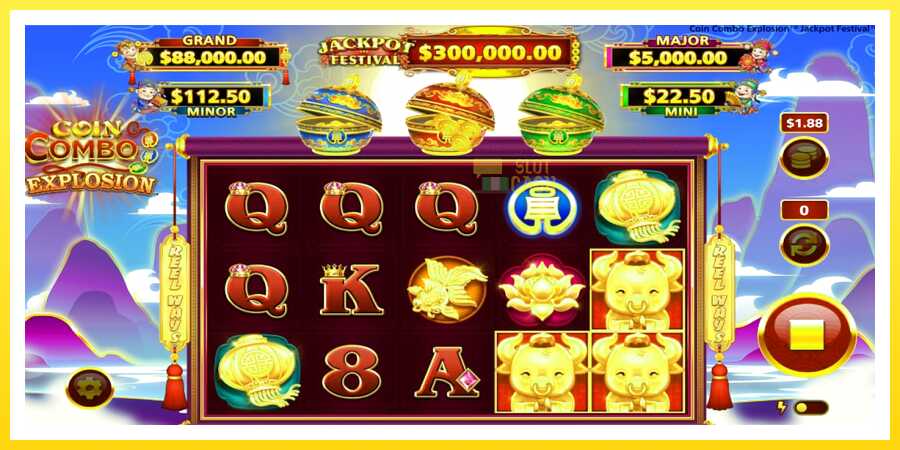 படம் 2 விளையாட்டு இயந்திரம் Coin Combo Explosion Jackpot Festival