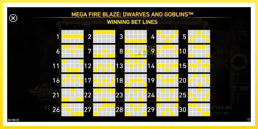 படம் 7 விளையாட்டு இயந்திரம் Mega Fire Blaze: Dwarves & Goblins