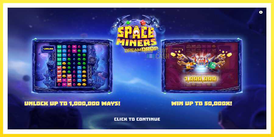 படம் 1 விளையாட்டு இயந்திரம் Space Miners Dream Drop