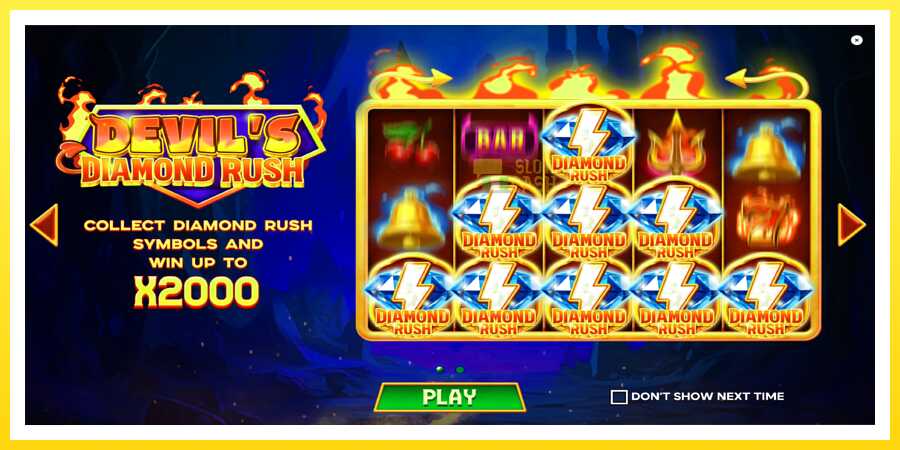 படம் 1 விளையாட்டு இயந்திரம் Devils Diamond Rush