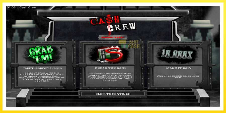 படம் 1 விளையாட்டு இயந்திரம் Cash Crew