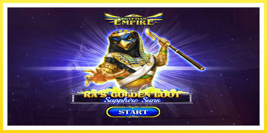 படம் 1 விளையாட்டு இயந்திரம் Ras Golden Loot - Sapphire Suns