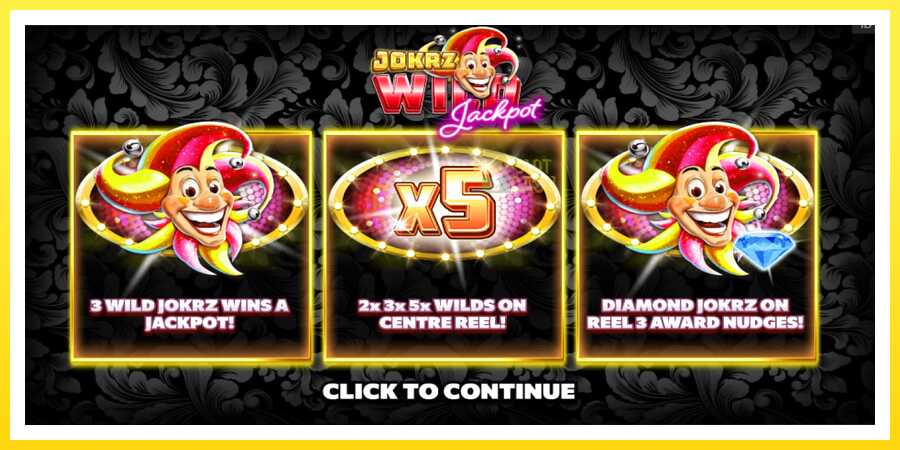 படம் 1 விளையாட்டு இயந்திரம் Jokrz Wild Jackpot