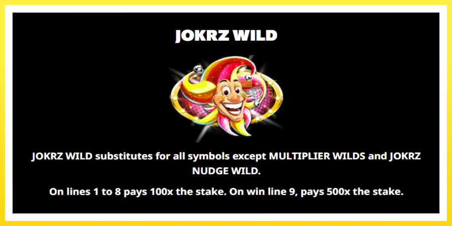 படம் 5 விளையாட்டு இயந்திரம் Jokrz Wild Jackpot