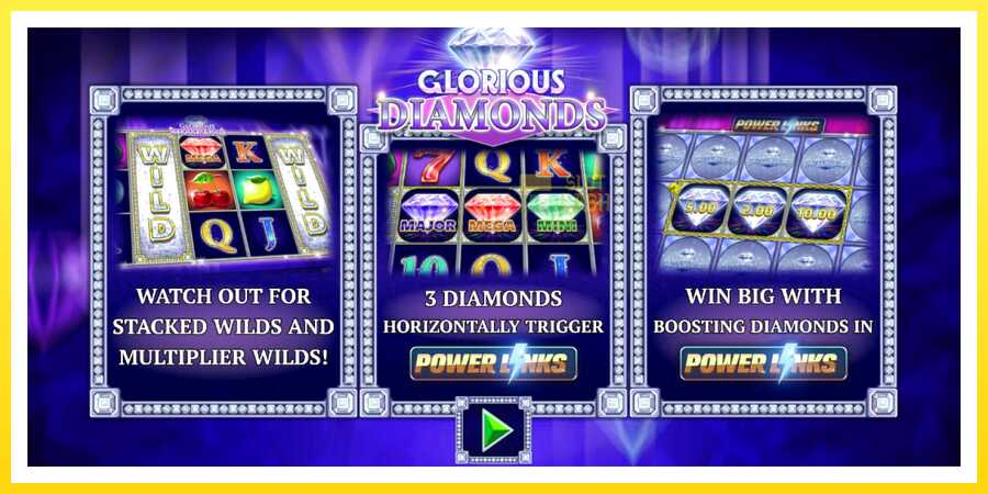 படம் 1 விளையாட்டு இயந்திரம் Glorious Diamonds