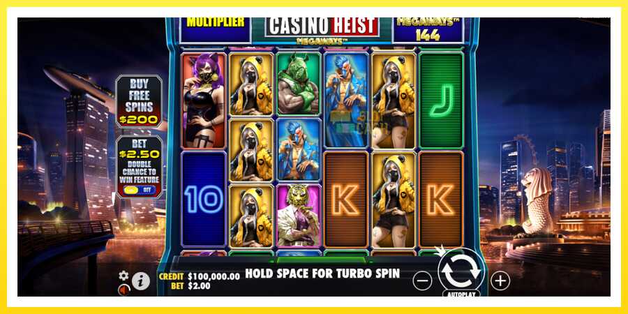 படம் 2 விளையாட்டு இயந்திரம் Casino Heist Megaways