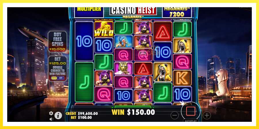 படம் 3 விளையாட்டு இயந்திரம் Casino Heist Megaways