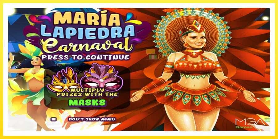 படம் 1 விளையாட்டு இயந்திரம் Maria Lapiedra Carnaval