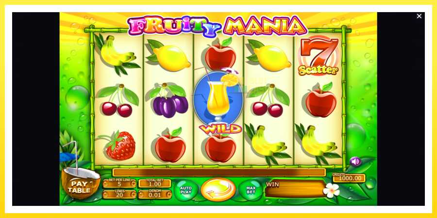 படம் 1 விளையாட்டு இயந்திரம் Fruity Mania