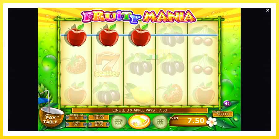 படம் 2 விளையாட்டு இயந்திரம் Fruity Mania