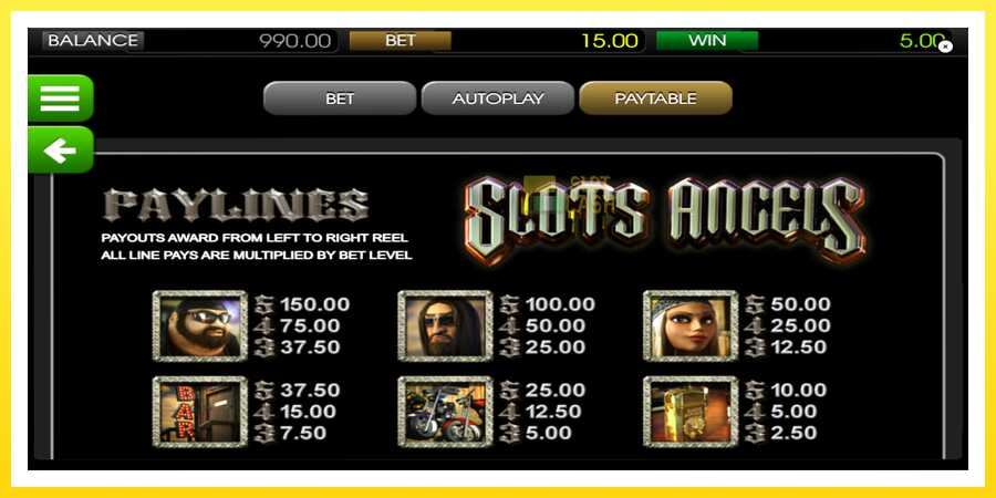 படம் 5 விளையாட்டு இயந்திரம் Slots Angels