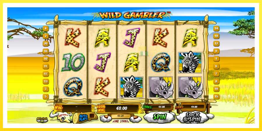 படம் 1 விளையாட்டு இயந்திரம் Wild Gambler