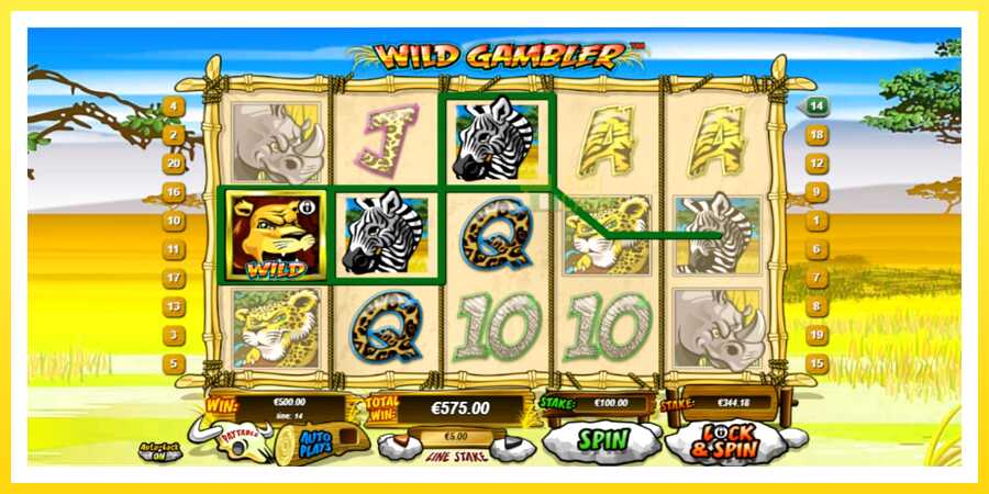 படம் 2 விளையாட்டு இயந்திரம் Wild Gambler