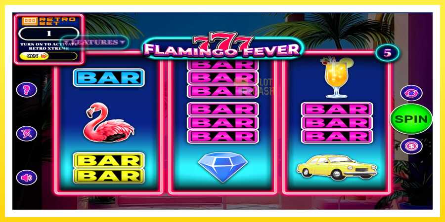 படம் 1 விளையாட்டு இயந்திரம் 777 - Flamingo Fever