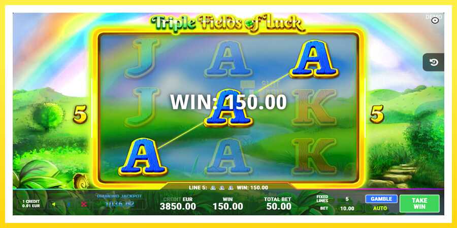 படம் 2 விளையாட்டு இயந்திரம் Triple Fields of Luck