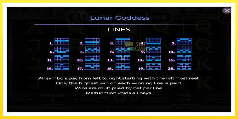 படம் 7 விளையாட்டு இயந்திரம் Lunar Goddess