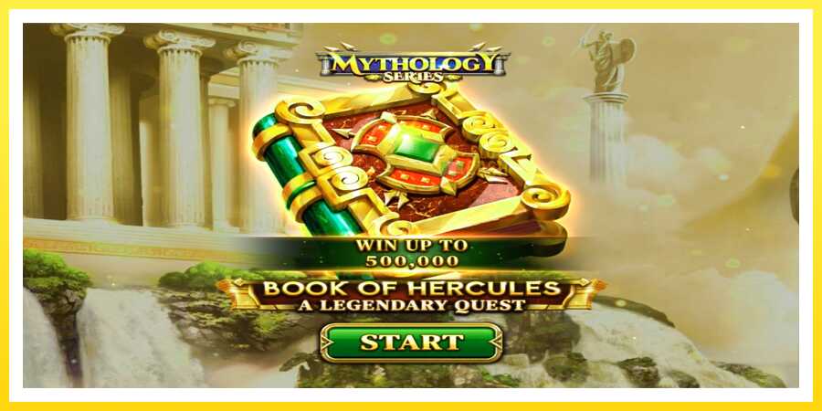 படம் 1 விளையாட்டு இயந்திரம் Book of Hercules - A Legendary Quest