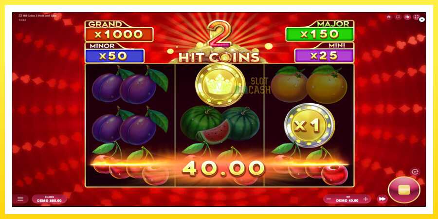 படம் 3 விளையாட்டு இயந்திரம் Hit Coins 2 Hold and Spin