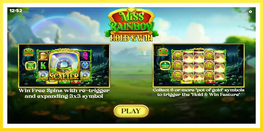 படம் 1 விளையாட்டு இயந்திரம் Miss Rainbow: Hold & Win