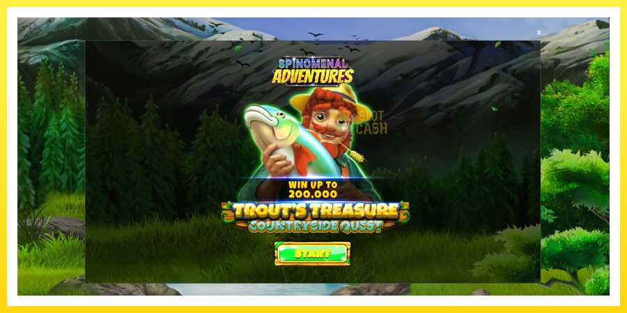 படம் 1 விளையாட்டு இயந்திரம் Trouts Treasure Countryside Quest