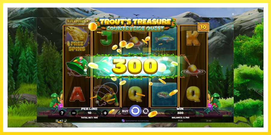 படம் 4 விளையாட்டு இயந்திரம் Trouts Treasure Countryside Quest