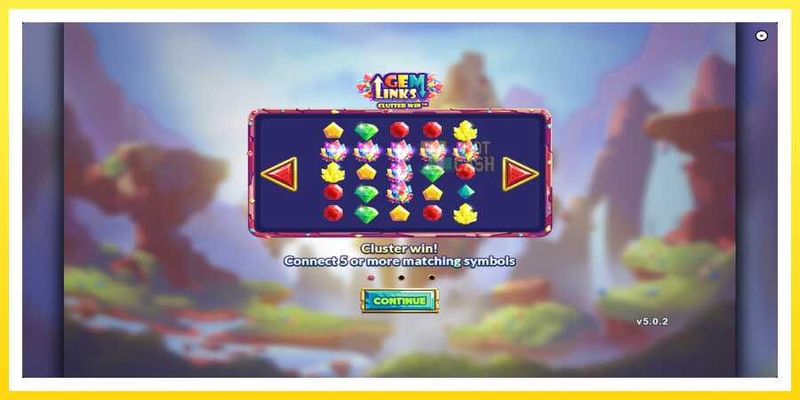 படம் 1 விளையாட்டு இயந்திரம் Gem Links: Cluster Win