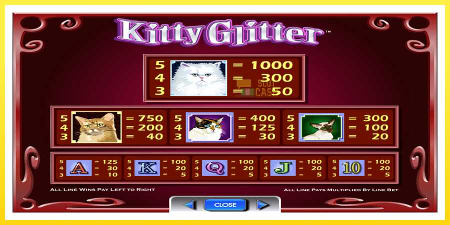 படம் 6 விளையாட்டு இயந்திரம் Kitty Glitter