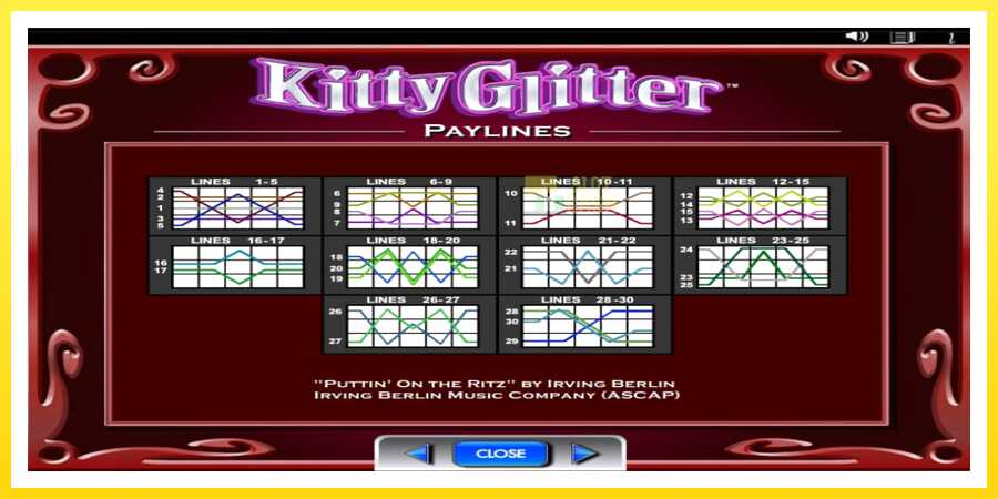 படம் 7 விளையாட்டு இயந்திரம் Kitty Glitter