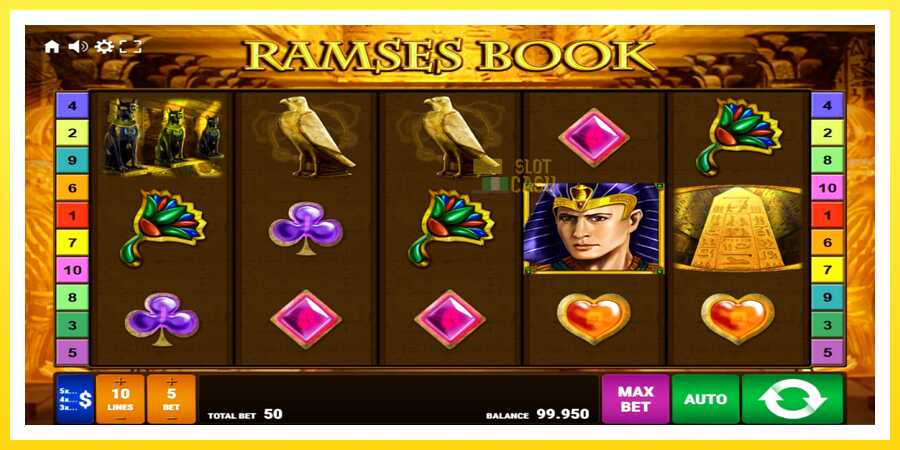 படம் 1 விளையாட்டு இயந்திரம் Ramses Book