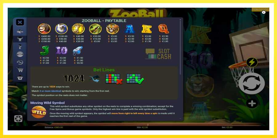 படம் 5 விளையாட்டு இயந்திரம் ZooBall