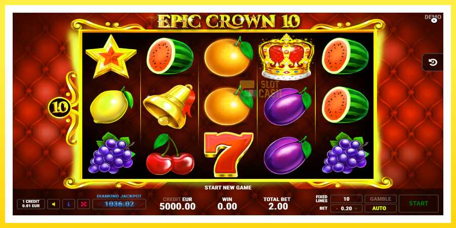 படம் 1 விளையாட்டு இயந்திரம் Epic Crown 10