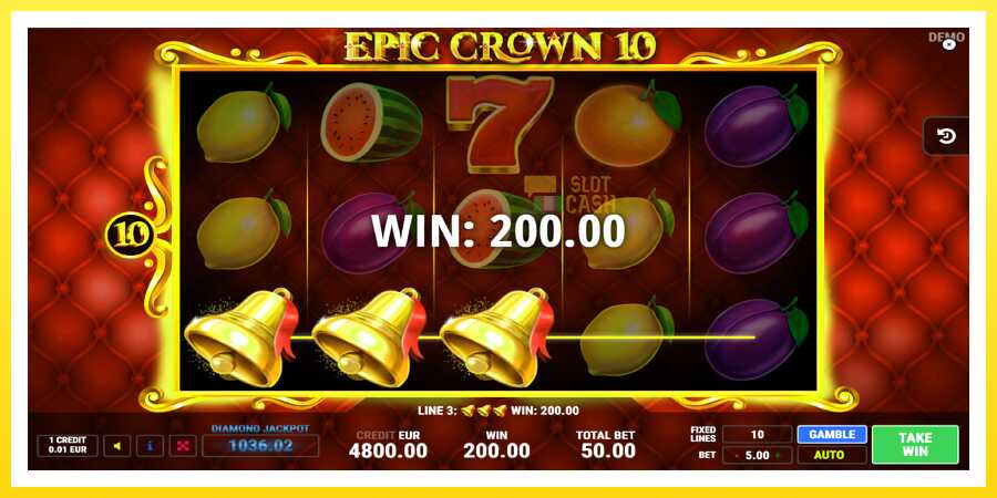 படம் 2 விளையாட்டு இயந்திரம் Epic Crown 10