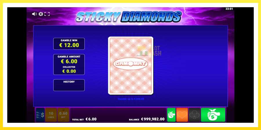 படம் 3 விளையாட்டு இயந்திரம் Sticky Diamonds