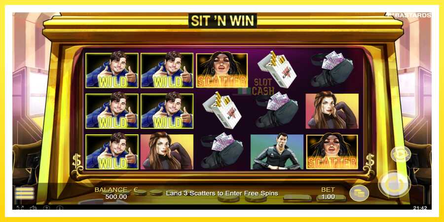 படம் 2 விளையாட்டு இயந்திரம் Sit N Win