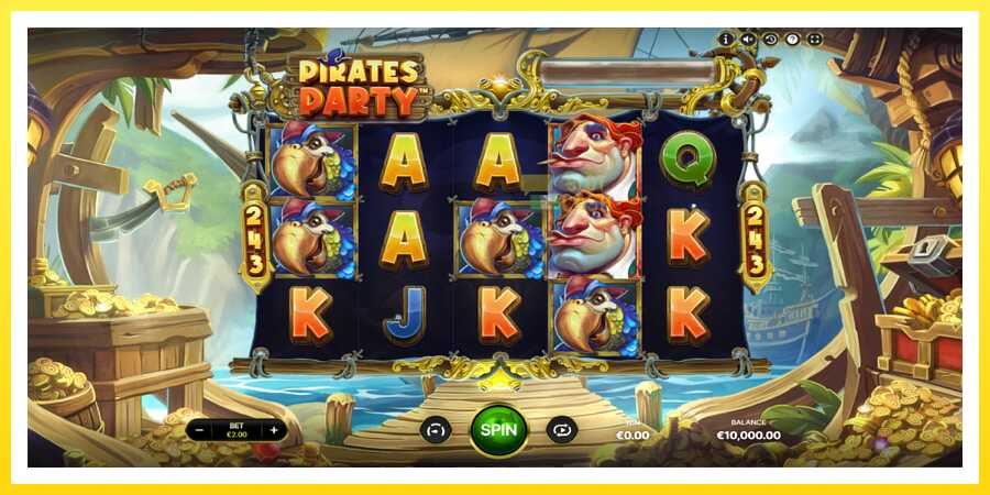 படம் 2 விளையாட்டு இயந்திரம் Pirates Party